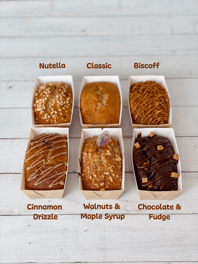 Mini Banana Breads (Box of 12)